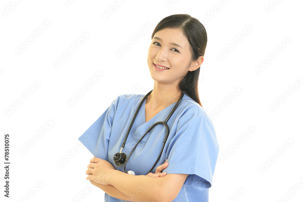 笑顔の女医 笑顔の女医