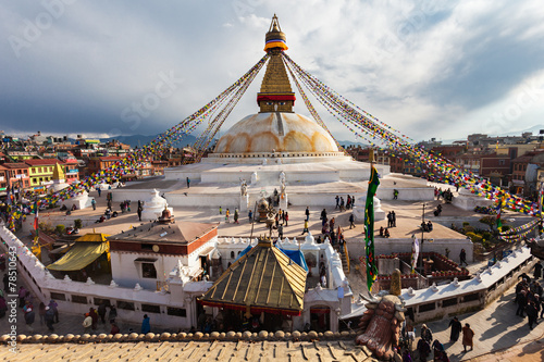 Boudhanath stupa, Kathmandu photo