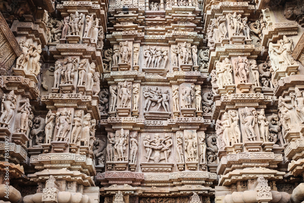 Stone carved, Khajuraho