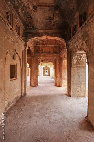 Jehangir Mahal (Orchha Fort) in Orchha, India photo