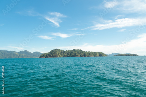 View point of Koh Chang Island