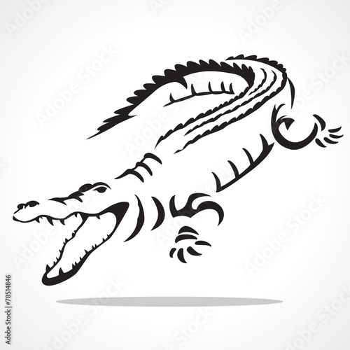 crocodile graphic