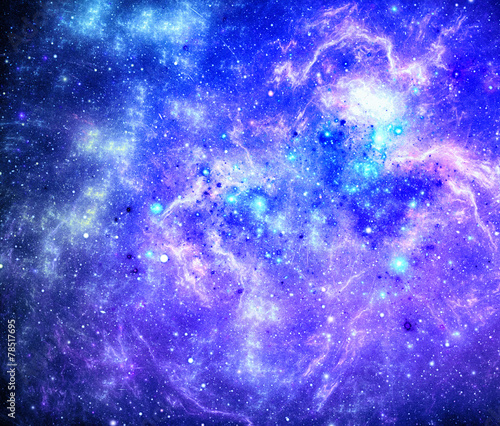 Fototapeta Deep space nebula