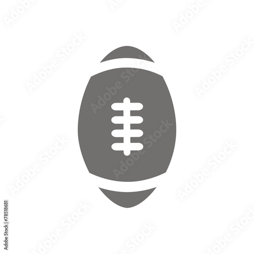 Icono balón rugby FB