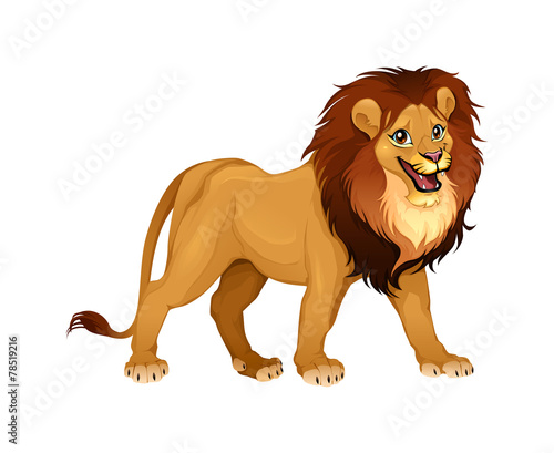 Fototapeta Naklejka Na Ścianę i Meble -  Lion king