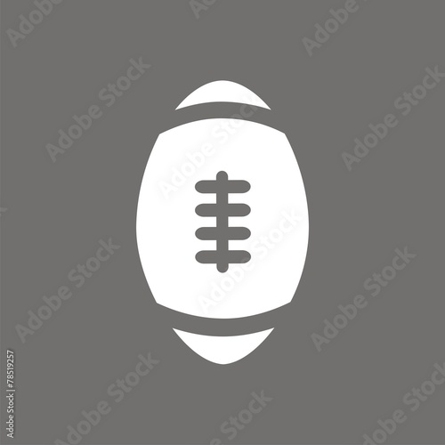 Icono balón rugby FO