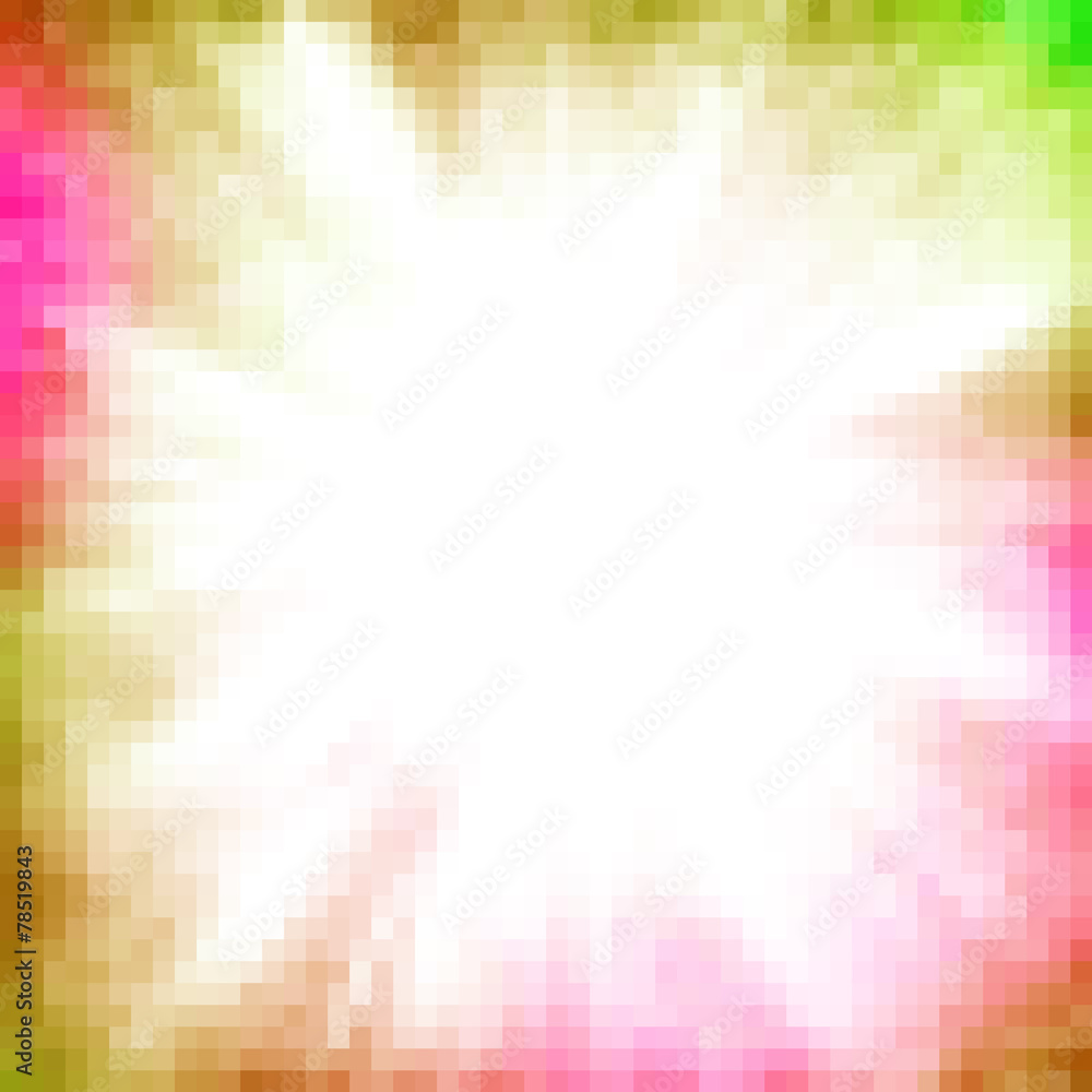 Obraz premium colorful geometrical frame