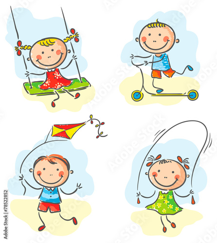 Kids outdoor games and activities