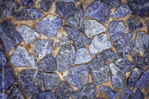 Blue stones as a background