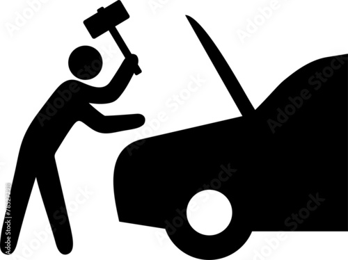 autocar,mending