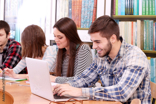 Group of students sitting a...