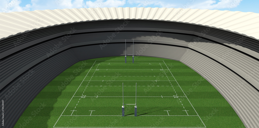 Obraz premium Rugby Stadium Day