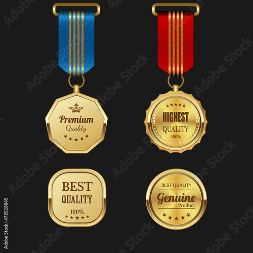 Golden labels.vector