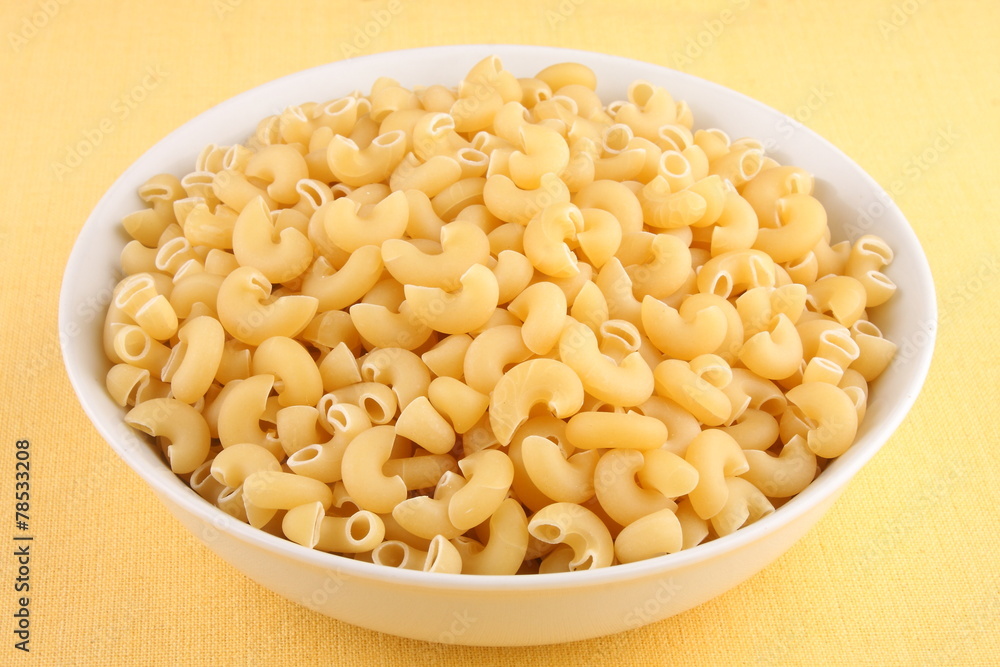 Bowl of Dry pasta 