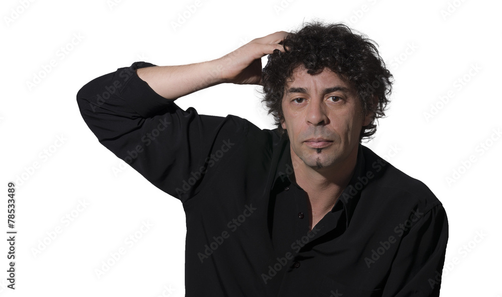 Homme perplexe Homme perplexe