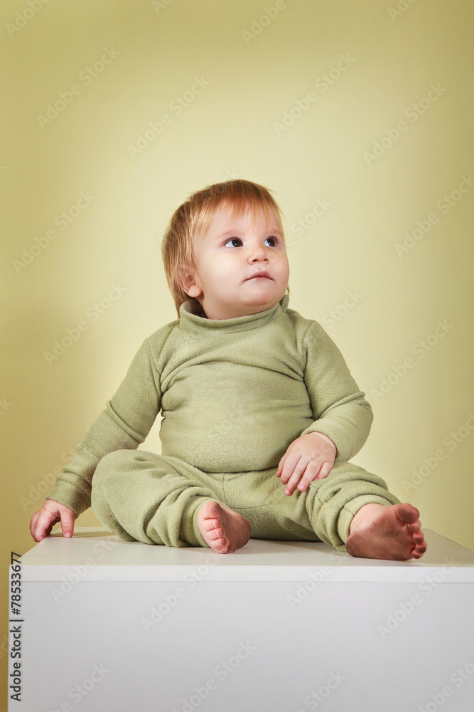 Naklejka premium Portrait of a boy