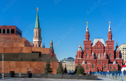 Historical Museum on the Red Square, Moscow, Russia