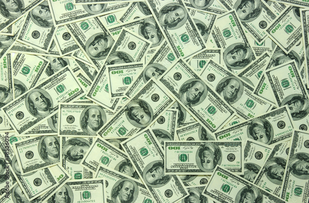 Fototapeta money background