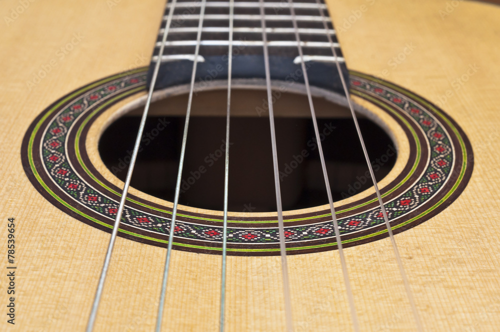 Gitarrensaiten StockFoto Adobe Stock