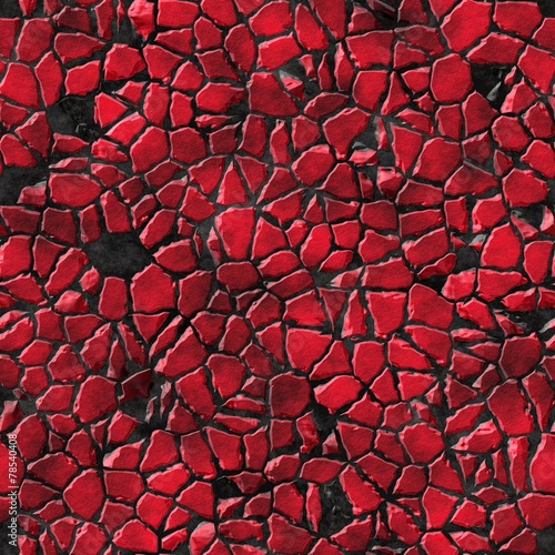 Red seamless paving texture