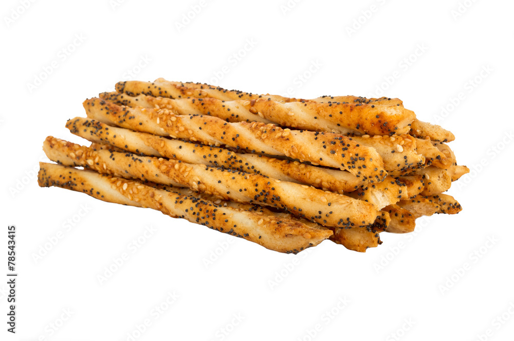 salty sticks with sesame and poppy seeds salty sticks with sesame and poppy seeds