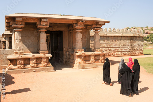 Hazara Rama Temple at Hampi photo