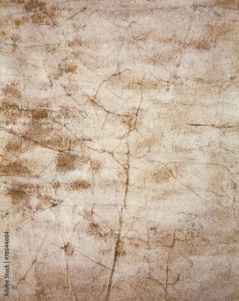 The photo of the old, worn-out paper The photo of the old, worn-out paper
