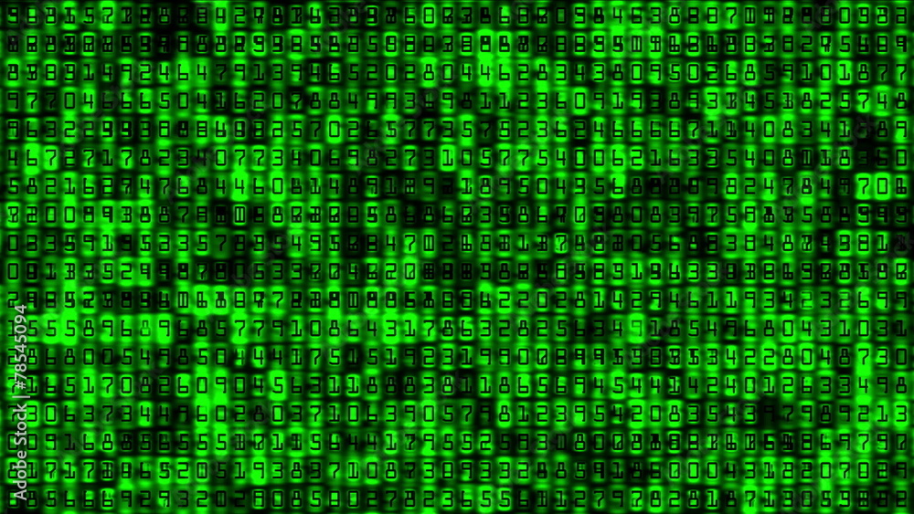 data number matrix 4k data number matrix 4k
