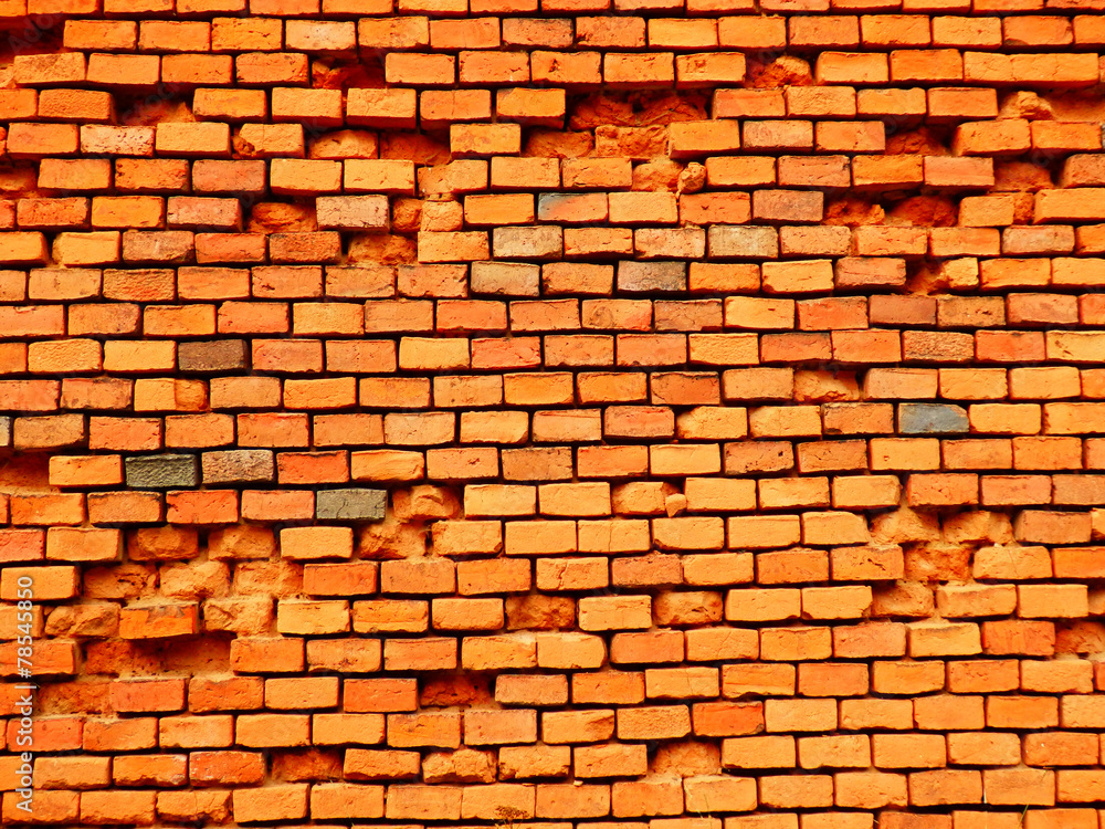 Obraz premium stary mur z cegły