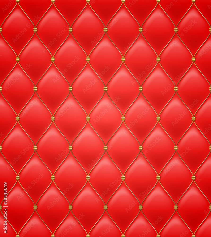 Quilted seamless pattern. Red color. Quilted seamless pattern. Red color.