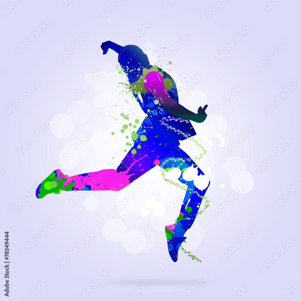 Abstract dancer Abstract dancer