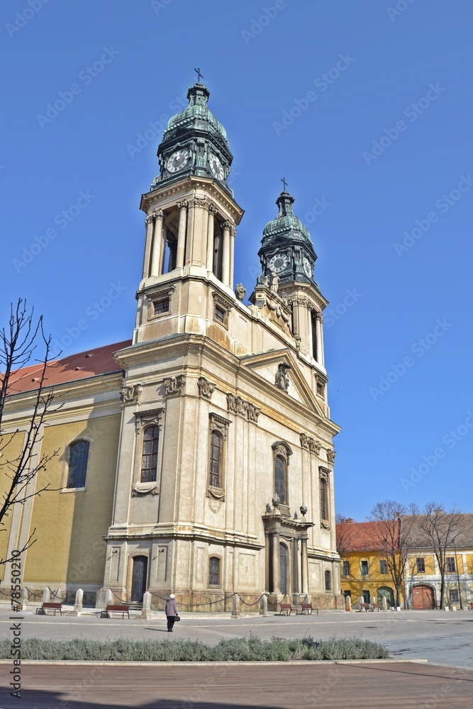 St Stephan Kirche in Pápa, Ungarn