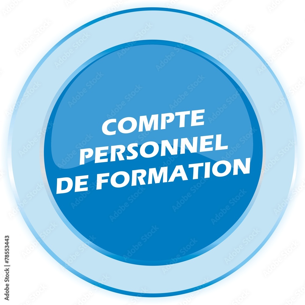 bouton compte personnel de formation bouton compte personnel de formation