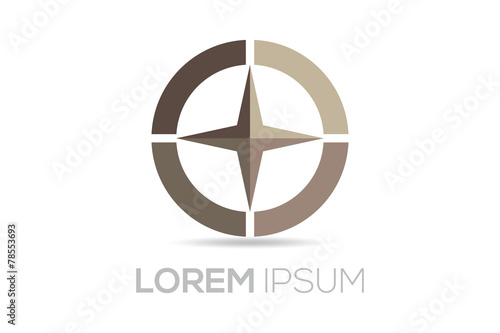 Vektör Logo Pusula