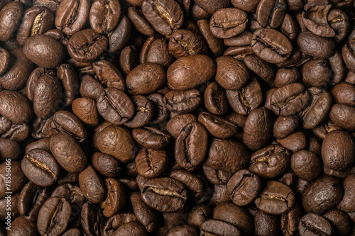 roasted coffee beans  can be used as a background