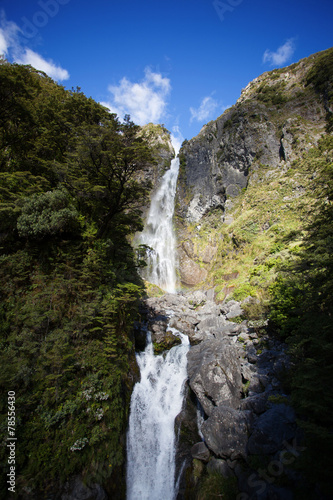 Arthur's Pass New Zealand Waterfall