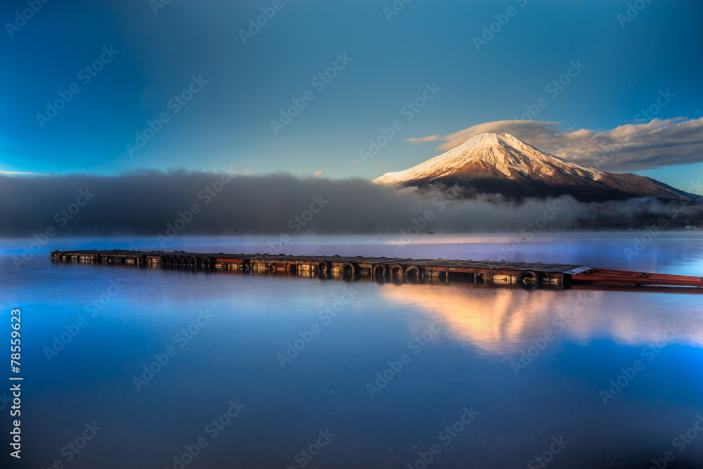 Mount Fuji, Japan. - obrazy, fototapety, plakaty 