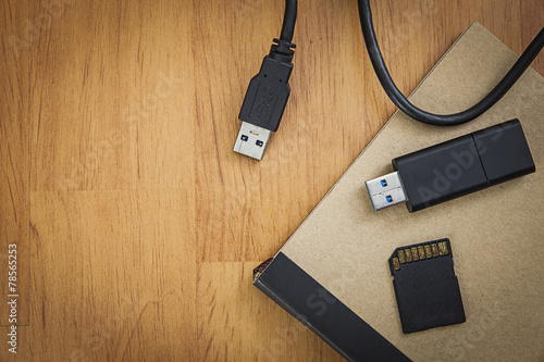 Wallpaper Mural Storage device such as  SD card, usb flash drive, external hard Torontodigital.ca