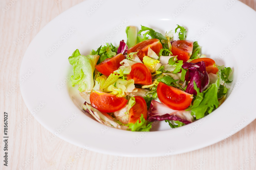 fresh vegetables salad