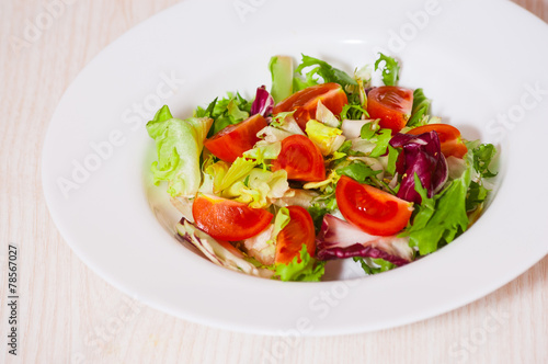 fresh vegetables salad