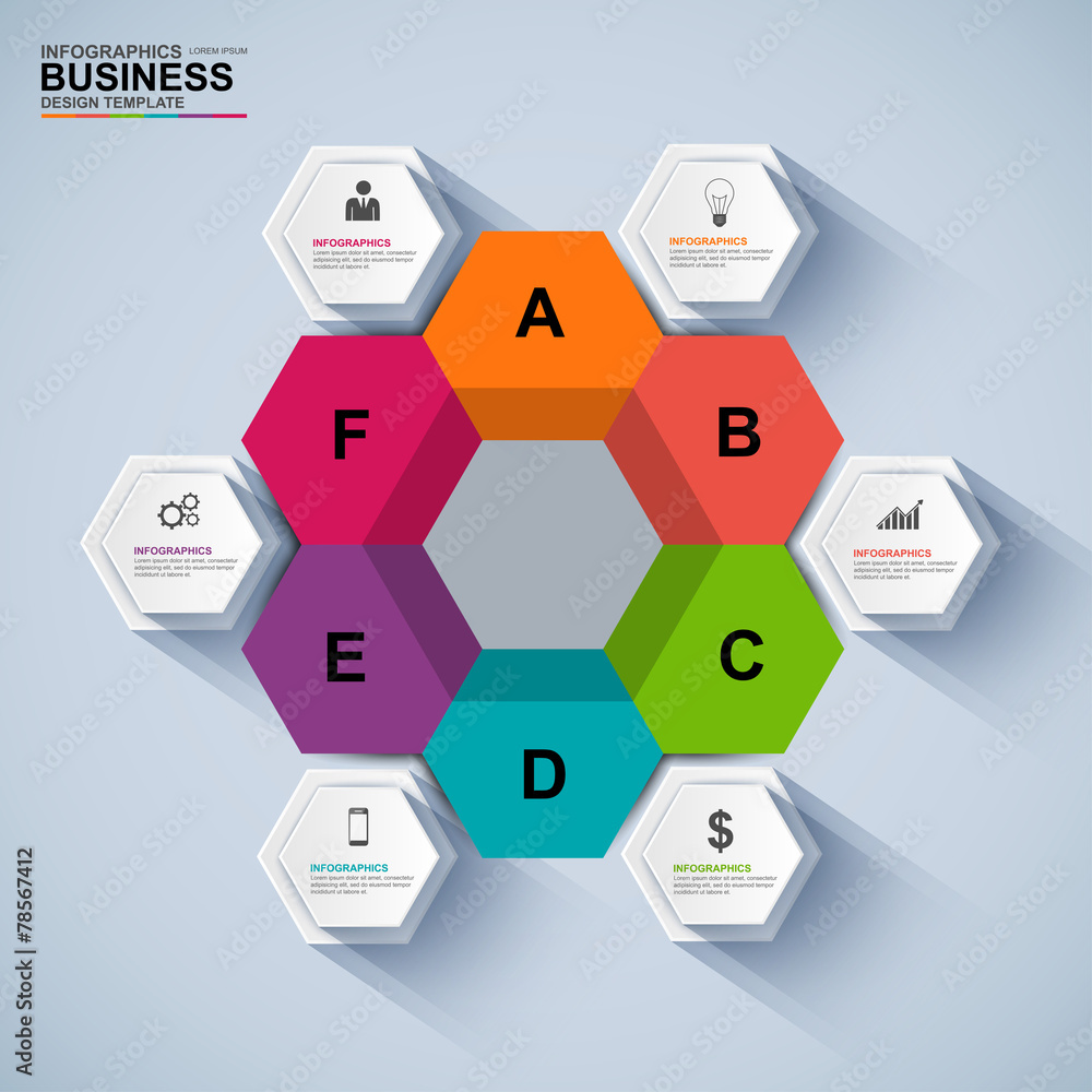 Infographics vector design template Infographics vector design template