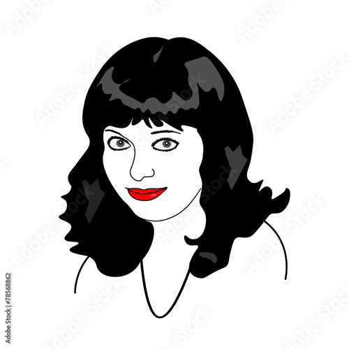 Feminine silhouette