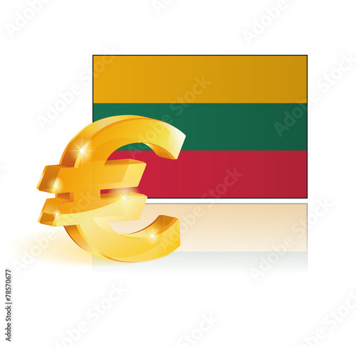 euro - lithuanie
