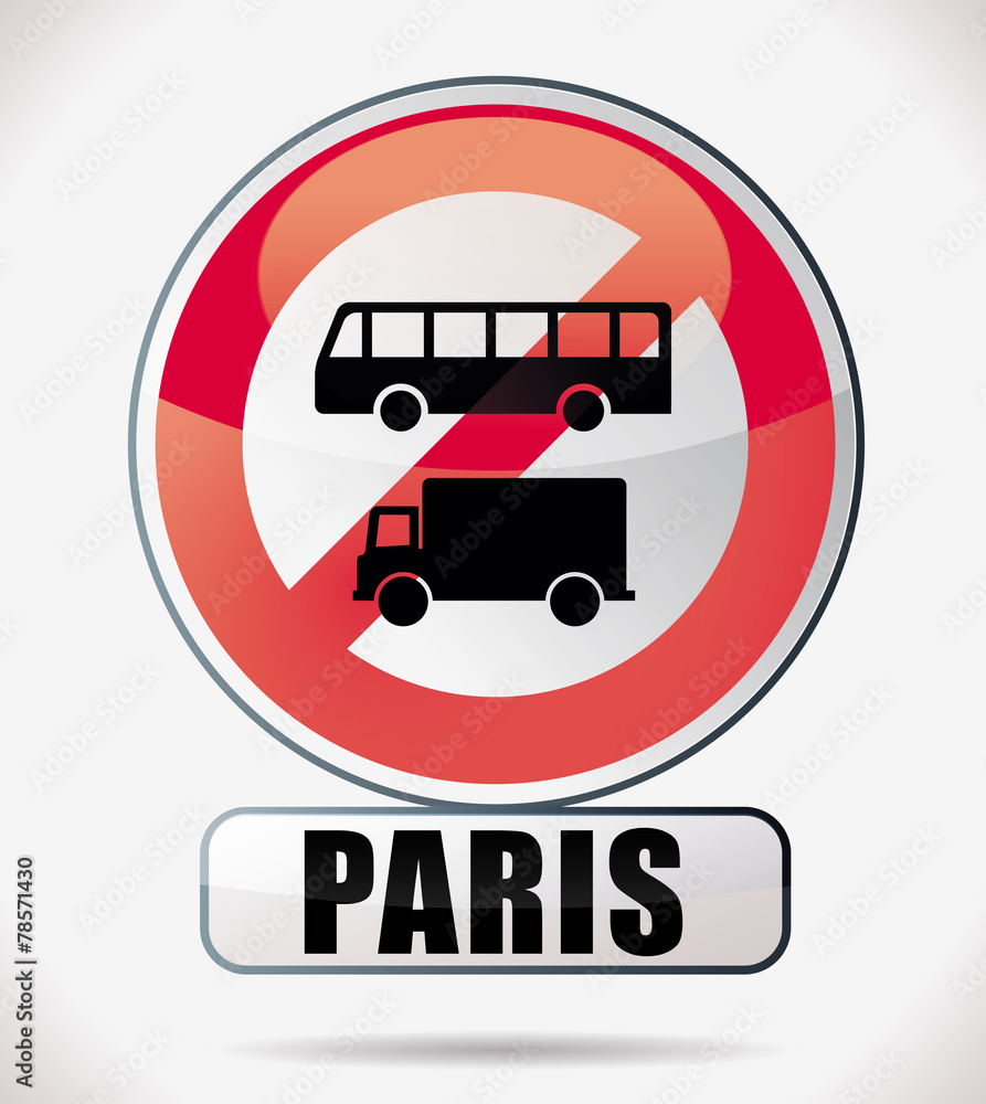 interdiction aux camions, bus et cars à Paris interdiction aux camions, bus et cars à Paris