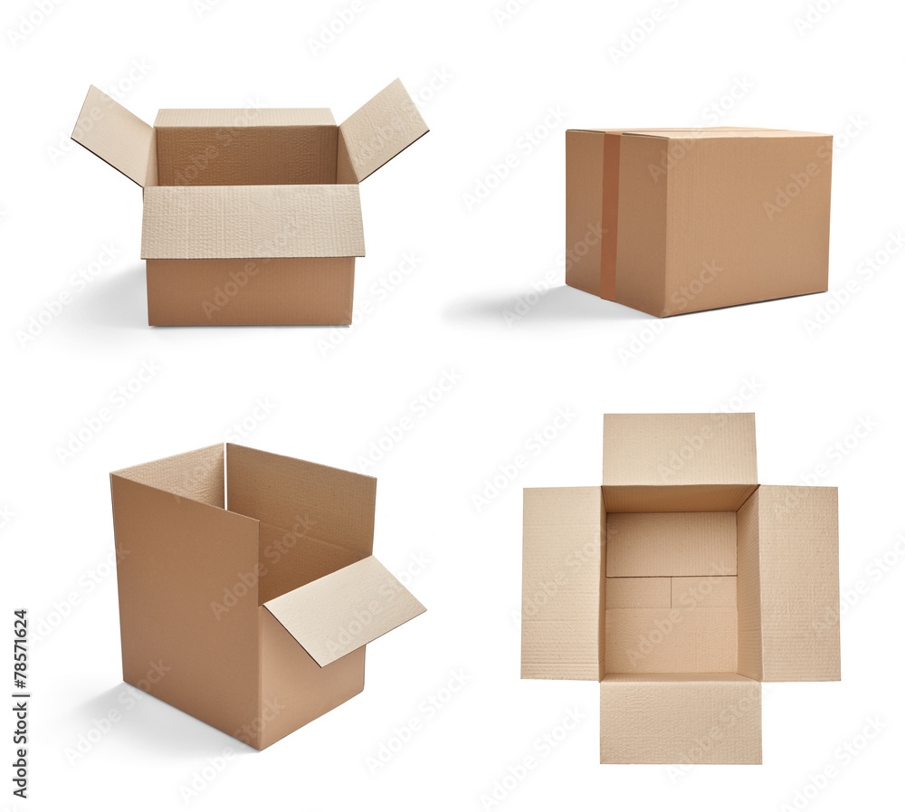 box package delivery cardboard carton box package delivery cardboard carton