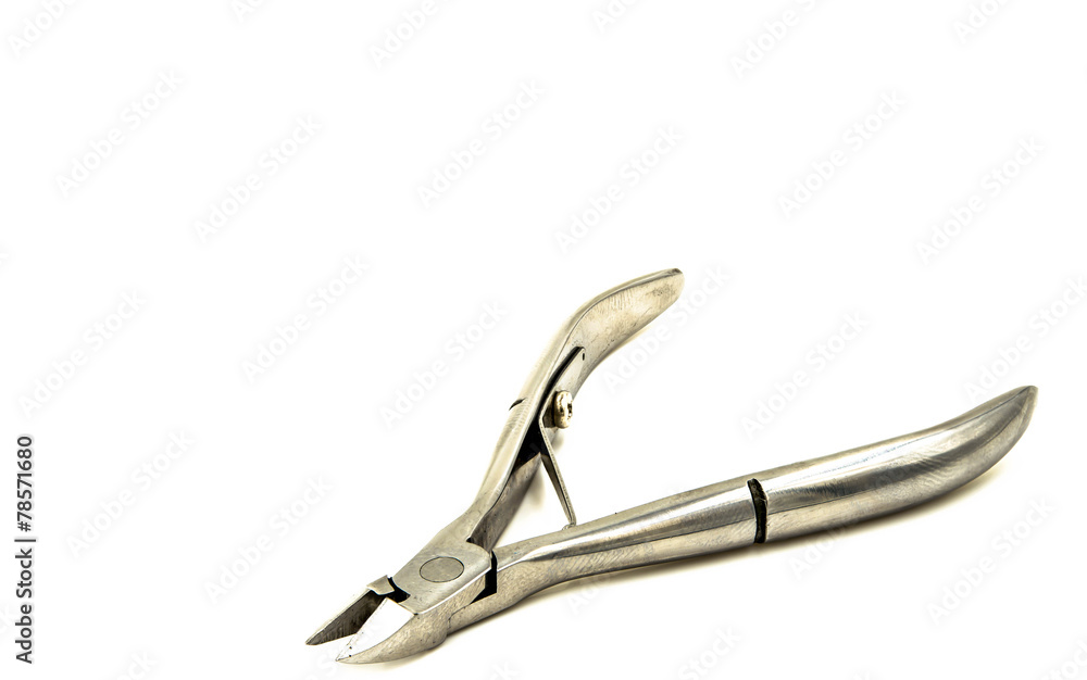 Clippers isolated on white background. Clippers isolated on white background.
