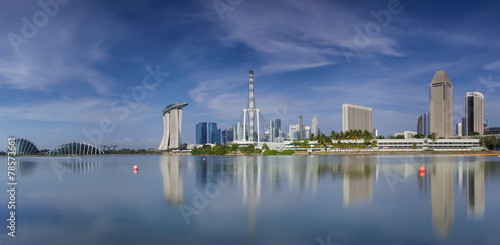 Photography Landscape of the Singapore city