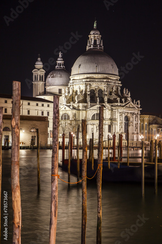 Venezia. La città in di notte