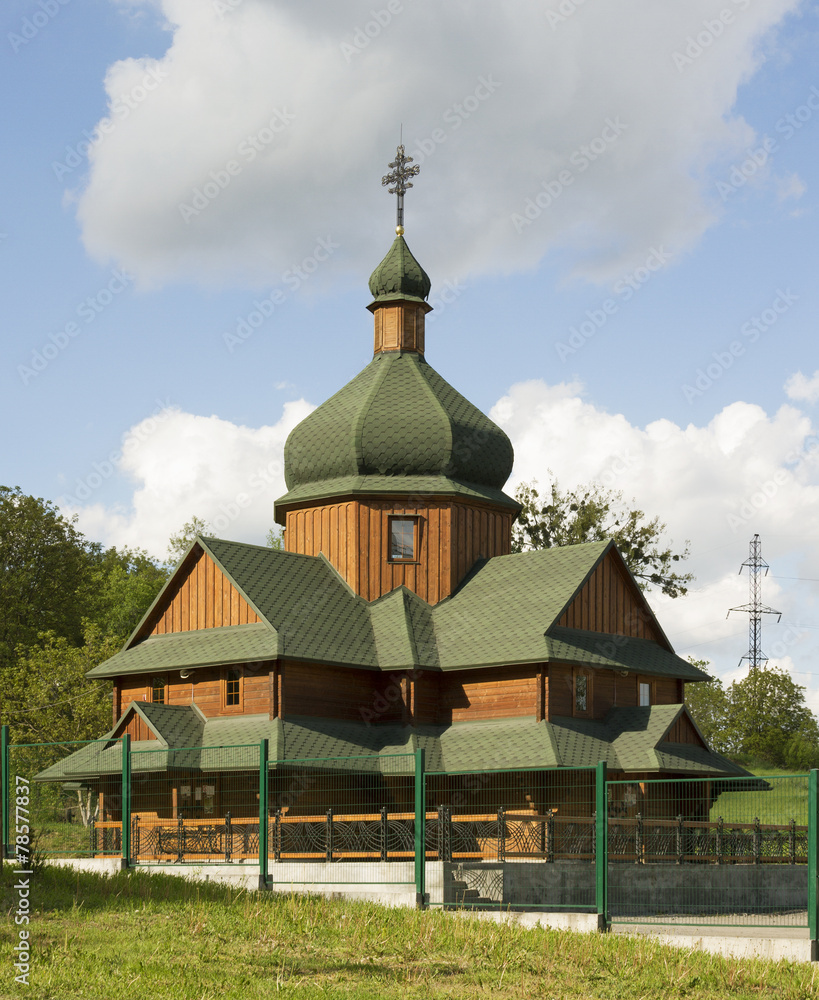 Small church in Ukrain.