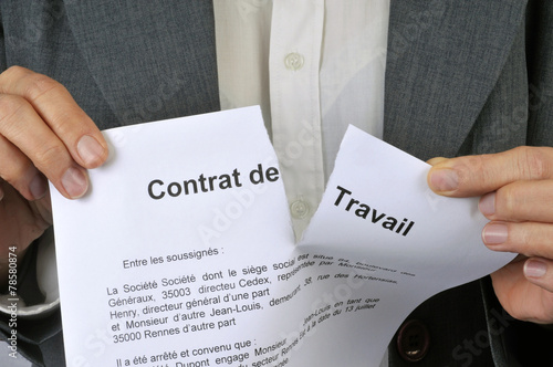 Rupture de contrat de travail
